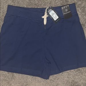 Blue shorts